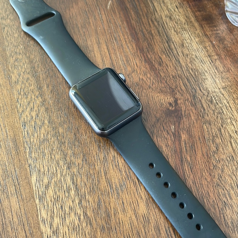 Series 1 Apple Watch with charger